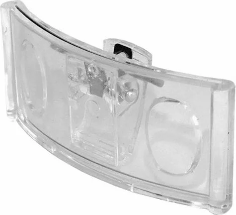 AK1 Akrilik Şeffaf Oval Yaka İsimliği