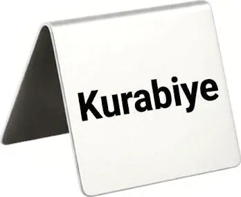 AE06 Gold Kare Masa İsim Standı
