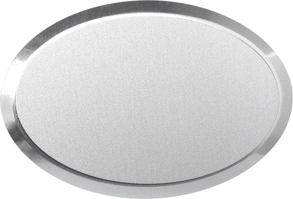 MYK08 Oval Metal Yaka İsimliği