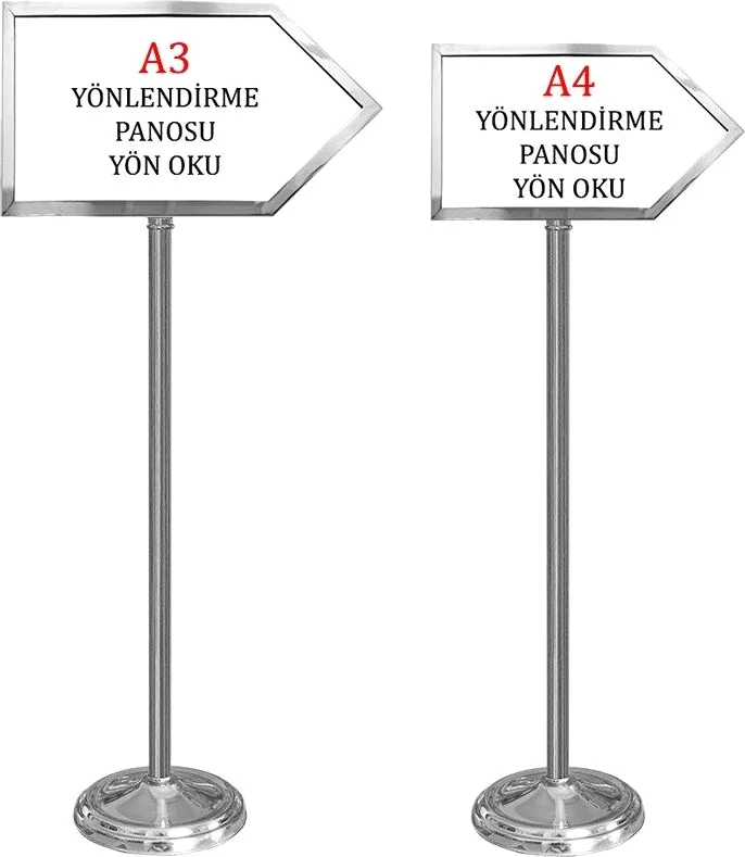 Pirinç Ayaklı Yönlendirme ve Bilgilendirme Panosu – görsel 16