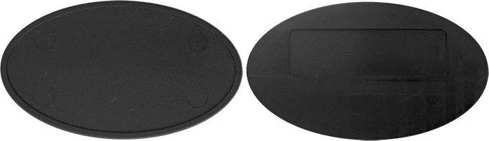PYK05 Plastik Altlıklı Oval Metal Yaka İsimliği