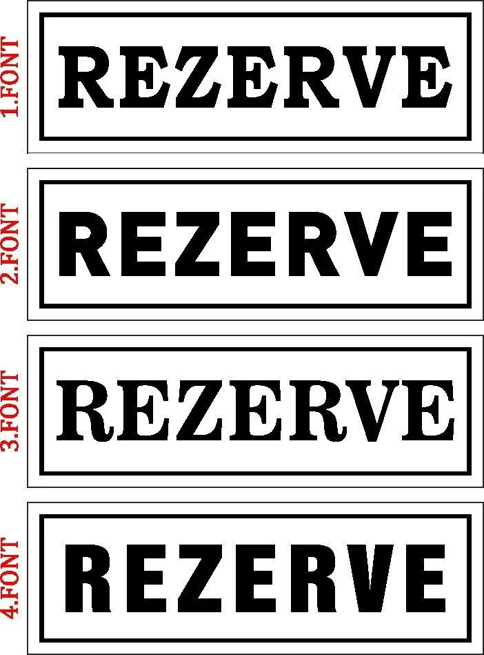 R01 Pleksiglass Masa Rezerve Yazıları – görsel 9