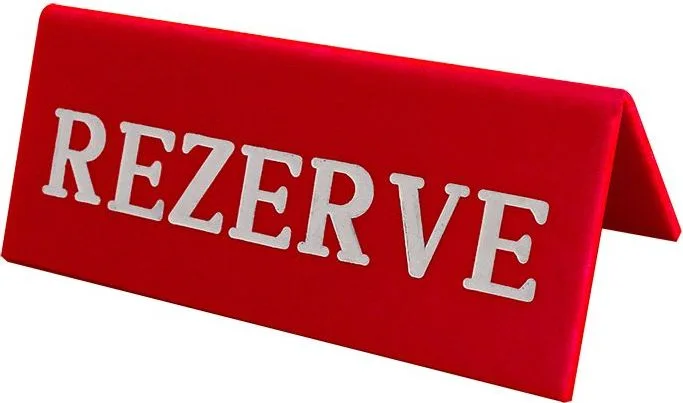 R02 Renkli Pleksi Glass Masa Rezerve Yazıları – görsel 3