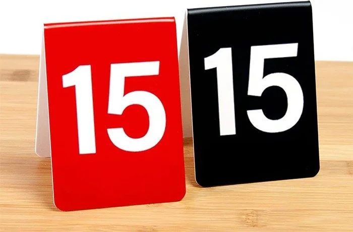 PMN7 Rezopal QR Kod ve Masa Numarası Menü PVC – görsel 3